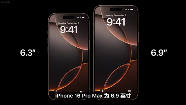 one 16 Pro Max配备69英寸